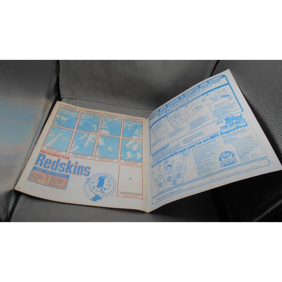 1983 Topps NFL Football Sticker Album Unused Condition Vintage - Picture 7 of 7
